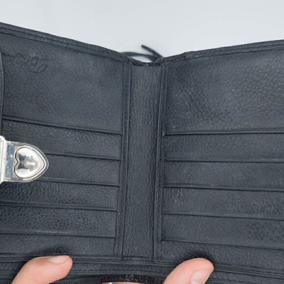 Brighton Leather Crossbody Organizer - Small (Black) - Picture 2 of 6